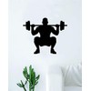 Squat Wall Decal Sticker Bedroom Home Room Art Vinyl Inspirational