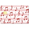 CREATCABIN 4Pcs Credit Card Skin Debit Card Sticker Music Note Personalizing Card Decor Waterproof Removable Bank Card Protecting Rfid Blocking Sticker for Credit Card Holders 3.3x2.1in