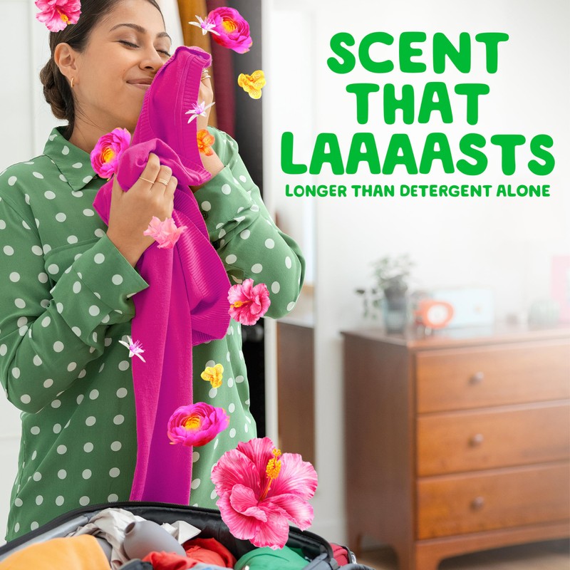 Gain Scent Booster Beads, In-Wash Laundry Scent Beads for Long-Lasting