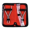 Kit Pinzas Extensiones Para Cabello 3 Pzs Profesional Aashta Color
