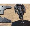 MR RC 7pcs Carbon Fiber Side Skid Plate Set for