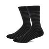 HHX YONLEE Black and Grey Dress Socks 6 Pairs Assorted