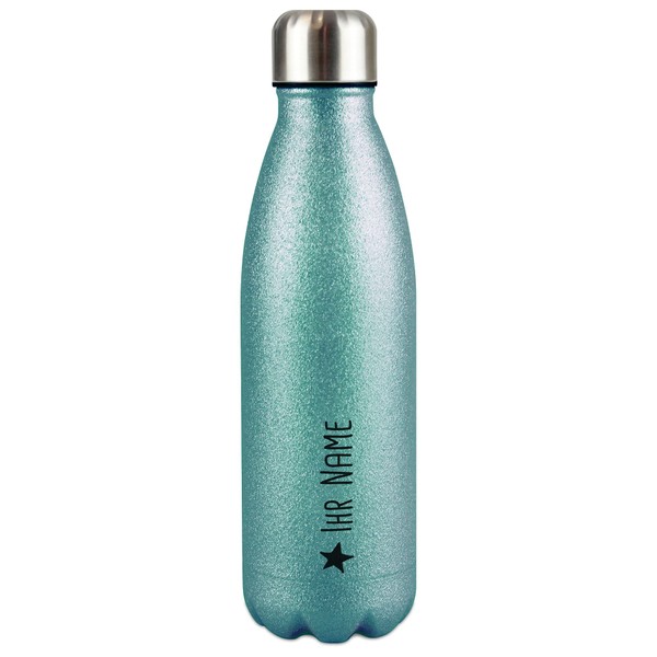 Design Your Own Glitter Water Bottle Made of Stainless Steel