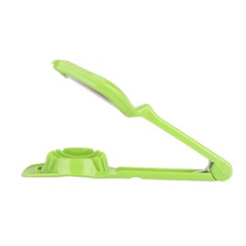Egg Slicer Mushroom Tomato Fruit Cutter with Long Handle Slicer with ABS alloy Stainless Steel Blades Multifunction Kitchen Accessories Cooking Tool (Color : Green)