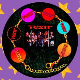 RATT STEPHEN PEARCY  EXCLUSIVE BRACELET 6 IMAGES SMALL CRYSTAL