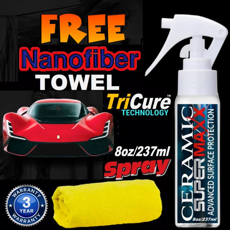 SUPERMAXX CERAMIC CAR COATING SPRAY ADVANCED CLASSIC CAR DIAMOND SHINE