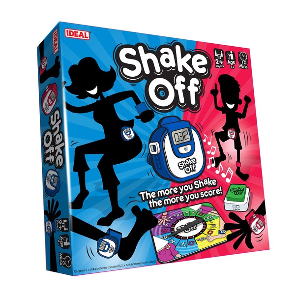 IDEAL | Shake Off: The action game where the more you shake the more you score! | Family Games | For 2+ Players | Ages 4+
