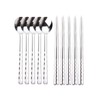 Bloom at Home Check Sanding 5-Piece Cutlery Set (Bulk) /