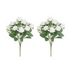 Benepoint Artificial Flowers, Fake Roses Artificial Flowers Bulk with Stems,