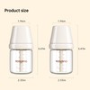 Natural Nursing Glass Baby Bottle - with Anti-Colic Vent System