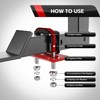 BHock Auto Anti Rattle Hitch Clamp, Hitch Tightener 2 Inch