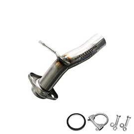 Northeastern Exhaust | Stainless Steel Exhaust Pipe with Bolts compatible with 2002-2005 Explorer Mountaineer