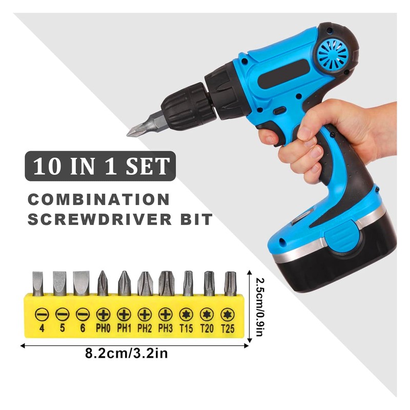 17Pcs Flexible Drill Bit Extension Right Angle Drill Attachment Set,