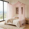 Ingzy Canopy Bed Curtains for Montessori, House & Twin Beds