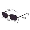 FDHBDF 1 Piece Sunglasses with Black Frame and Grey Lenses,