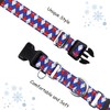 Fidohug Reflective Martingale Dog Collar with Buckle Soft Nylon Geometric