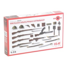 ICM 35672 – 1/35 WW I Russian Infantry Weapons and Accessories
