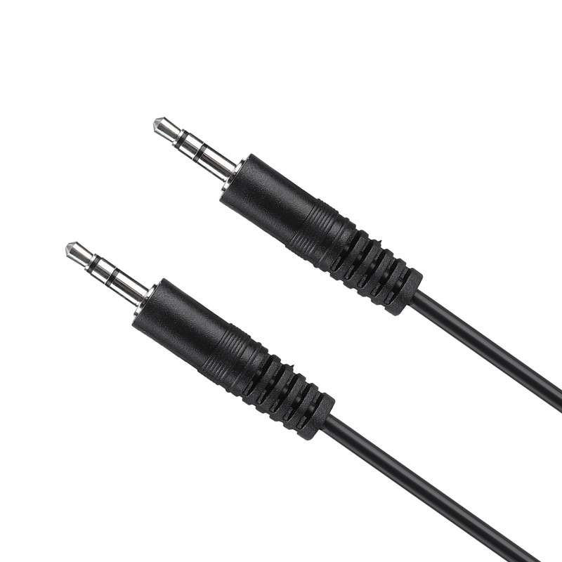 3.5mm Copper Male to Male Shielded Audio Cable for Speakers