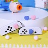 JINGDU Thumb Grip Caps for Switch Joy-Con, Cute Silicone Joystick