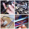 TICONN 250Pcs Heat Shrink Wire Connectors, Waterproof Automotive Marine Electrical