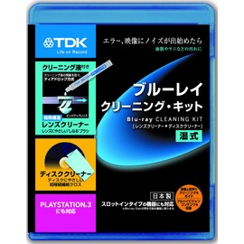 TDK ブルーレイ用 湿式 クリーナーキット(レンズクリーナー+ディスククリーナー) BD-WLC2J