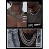 Hip Hop Chain Stainless Steel Neck Chains for Men Cuban