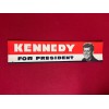 1960, John F. Kennedy, Large "Un-Used" Bumper Sticker (Scarce /