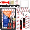 FAMKEEP Paint Roller Set, Painting Set, 12 Pieces, Paint Roller
