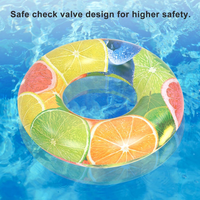 Fruits Inflatable Kids Swimming Ring Baby Pool Float Circle Swimming