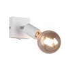 Reality Leuchten Wandspot Vannes R80181731, Metall Weiß Matt, Exkl. 1x