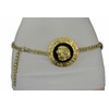 TrendyFashionJewelry Women Belt Hip High Waist Lion Medallion Buckle Charm