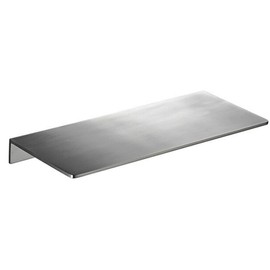 adelphos WS1S Wall Shelf, Stainless Steel, Width 11.8/15.7/19.7 inches (30/40/50 cm), Wall Hanging Shelf, Silver, 11.8 inches (30 cm)