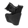Barsony Black Leather Yaqui OWB Holster for FN 509 Compact