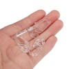 DOITOOL Shower Curtain Clips - 50pcs Clear Plastic Curtain Hooks