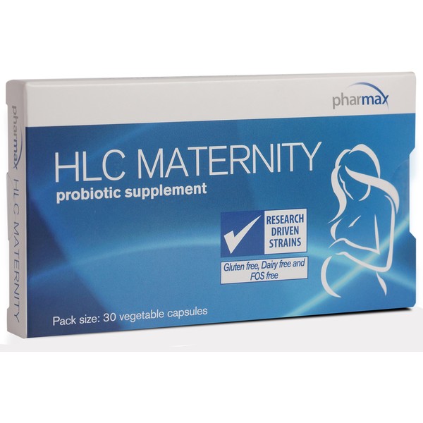 Pharmax HLC Maternity (Formerly HLC Perinate) | Probiotics to Support Intestinal Function During Pregnancy | 30 Capsules