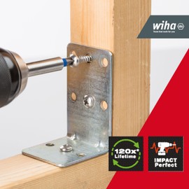 Wiha SB7947T906 FlipSelector 'Ph/Pz/Torx Bit for Screwing In T Shape Screws 25 mm