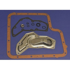 Transtar Ford C6 2WD Transmission Shifter Lever Seal Kit, Filter & Pan Gasket 1975-1997