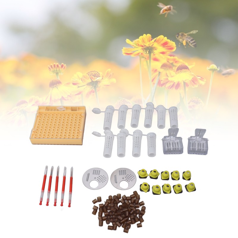 Plastic Queen Rearing System Beekeeping Queen Bee Rearing Grafting Kit
