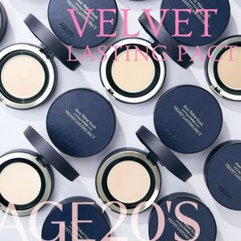 AGE20'S Velvet Lasting Pact 14g*2ea, Shade:17C Pale