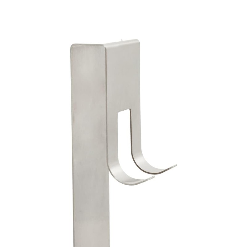 SKM Hanging Shower Caddy Silver Brushed 304 Stainless Steel,Silver (Weight