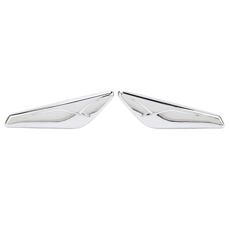 2PCS Front Fender Chrome Finisher 51117338569 Replacement for X3 X4
