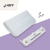 OTT Beschlagswelt GKG BG53 Balcony Door Handle PVC White