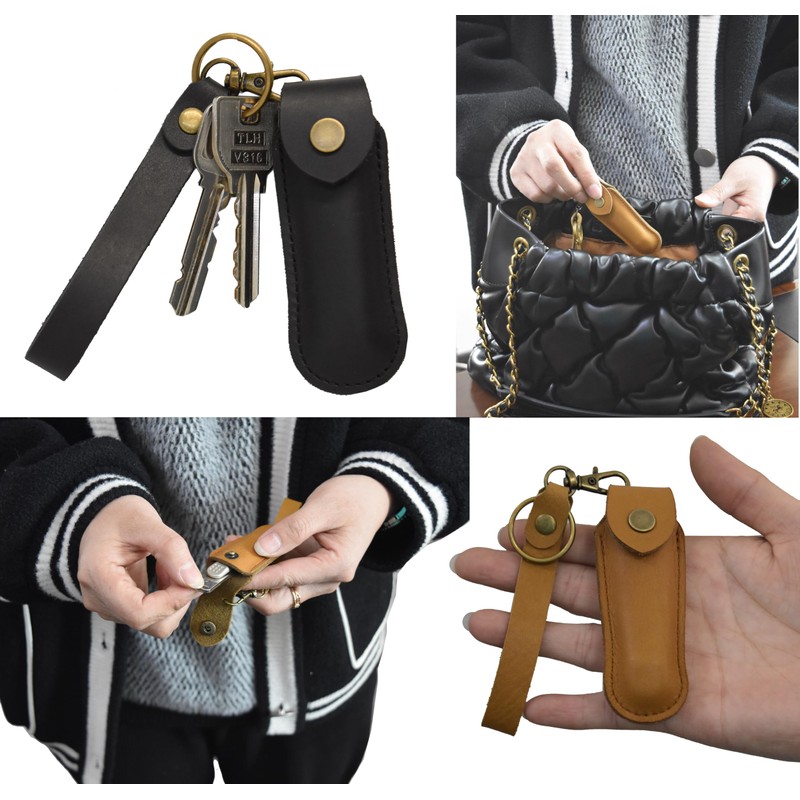 Genuine Leather Cover for Nail Clippers, Genuine Leather Case for