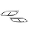 2PCS Exhaust Muffler Tail Pipe Cover Left Right Decorative Tail