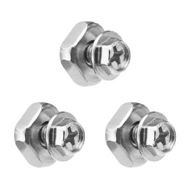 3 Pack 279393 Dryer Connector Nut and Bolt Screw Kit Compatible with Whirlpool Kenmore Maytag Dryers Replaces PS334188 AP3020386 279393D 279393VP AH334188 EA334188