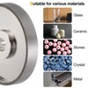 HARFINGTON Diamond Lapidary Wheel 6 Inch x 1 Inch Arbor