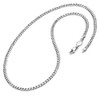 3.5MM Sterling Silver Fine Chain Necklace 22"
