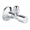 Grohe 22037000 Corner Valve Safety Technology with Roughened Thread Wall