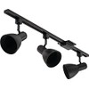 BR30 Step Baffle Track Kit, Black, Master Pack of 2