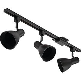 BR30 Step Baffle Track Kit, Black, Master Pack of 2